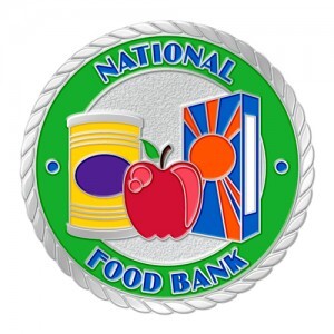 Create Custom Challenge Coins for National Food Bank Week