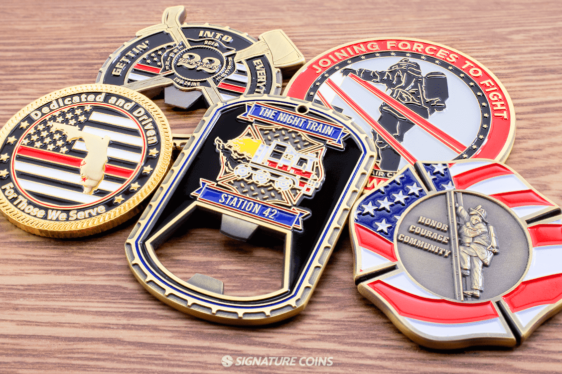 Firefighter Coins