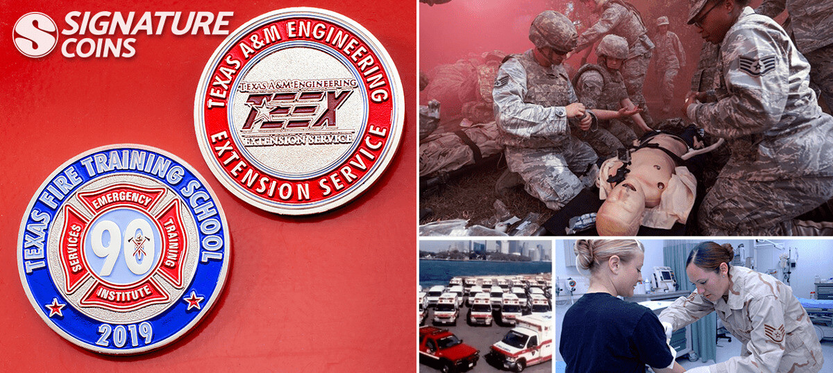 EMS School Challenge Coins
