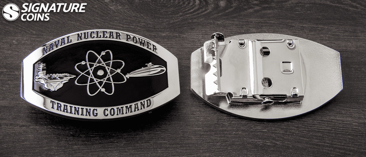 High Polish Silver Belt Buckles