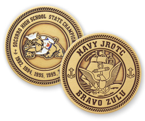 Custom School Challenge Coins Present a New Way to Show Academic Pride