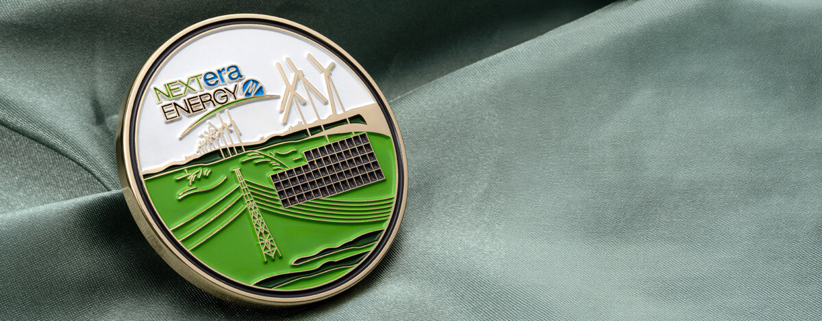 NextEra Energy Promotional Challenge Coin