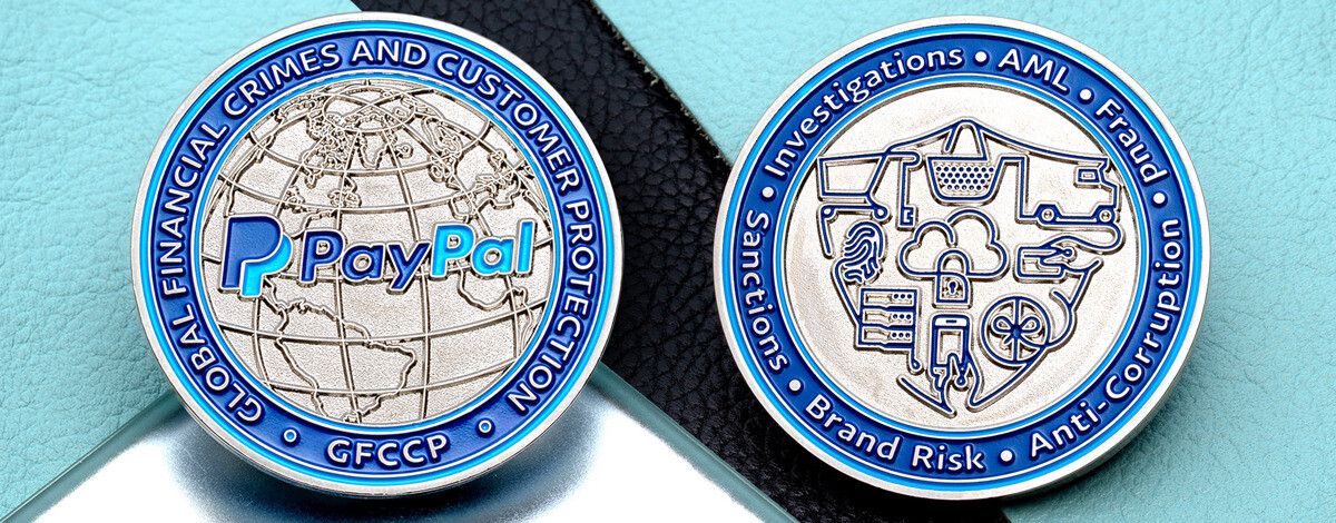 PayPal Global Financial Crimes and Customer Protection Promotional Coin
