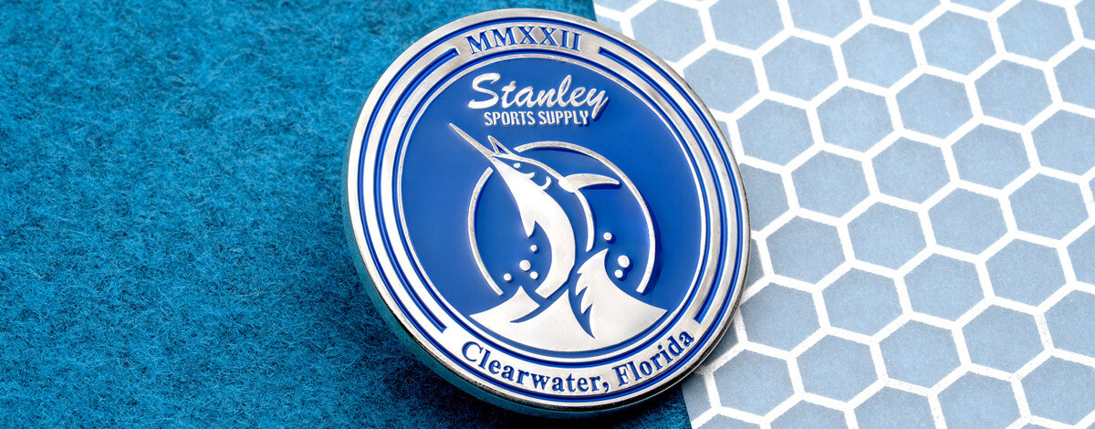 Stanley Sports Supply Branded Promotional Coin