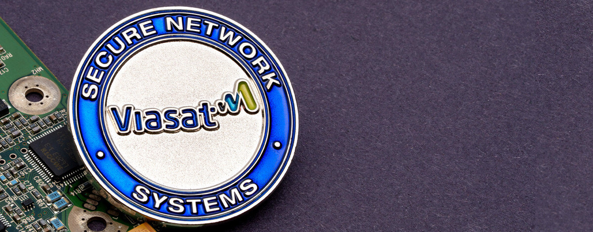 Viasat Secure Network Systems Promotional Coin