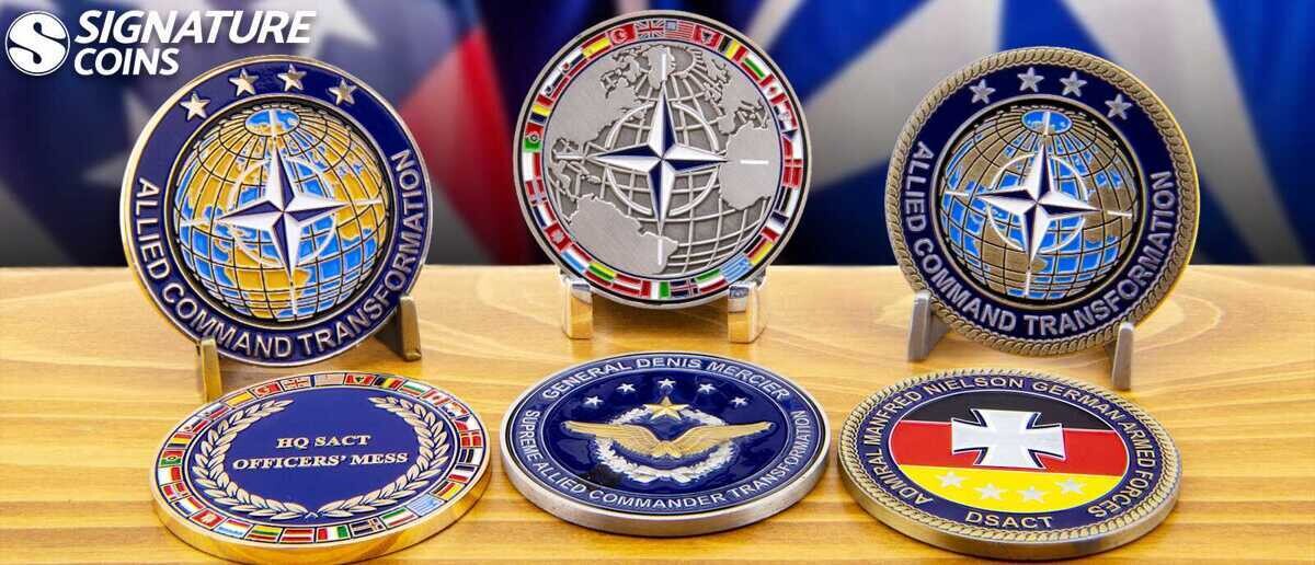 Custom NATO / International Challenge Coins