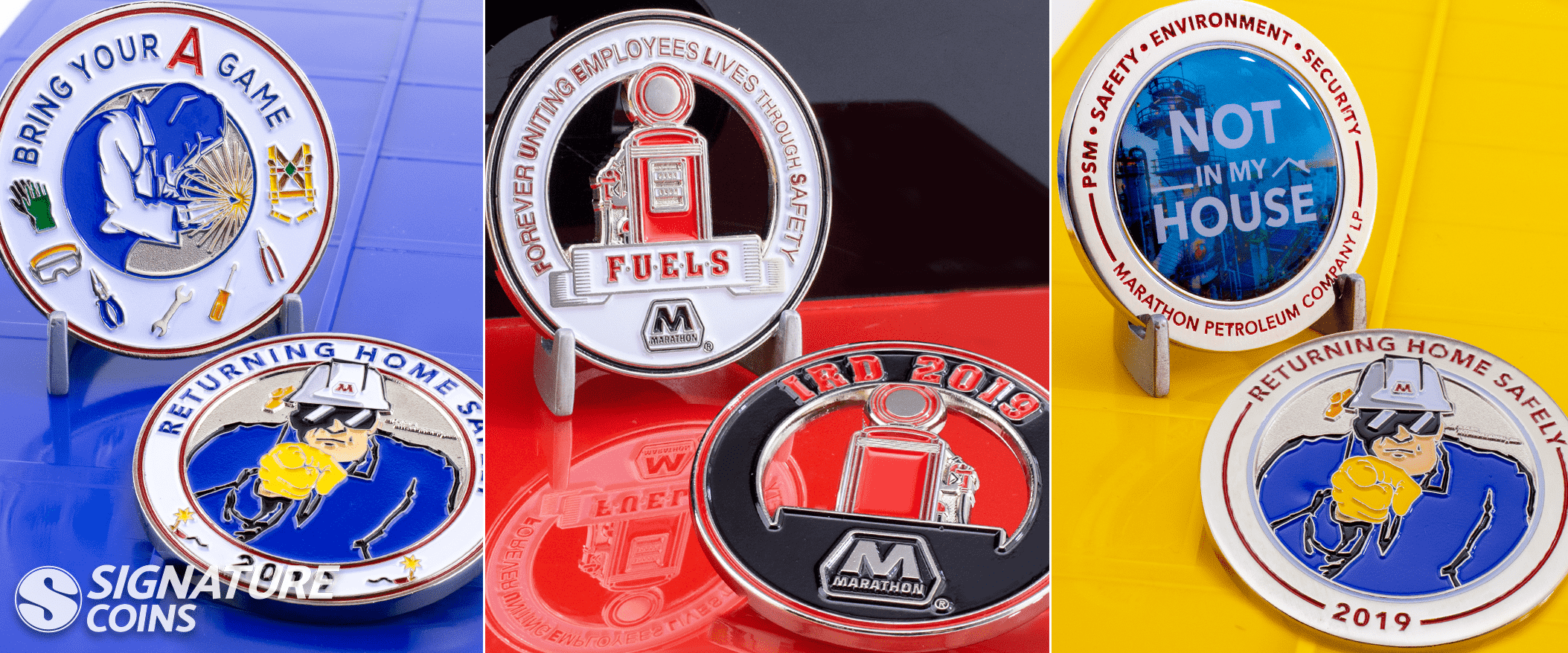 Returning Home Safely Challenge Coins