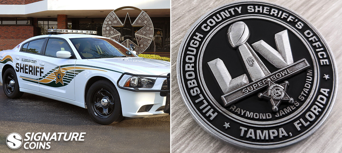 Hillsborough County Sheriff challenge coin