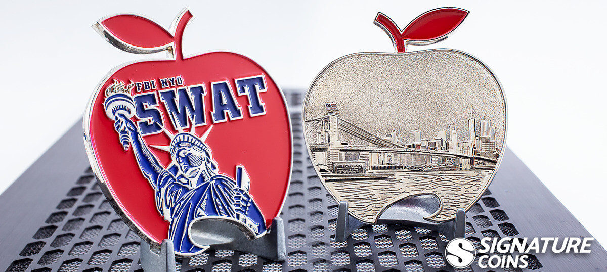 FBI NYC SWAT challenge coin bottle opener